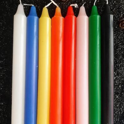 Bougie teintee masse blanc jaune bleu orange noir vert rouge rose missrerreetciel