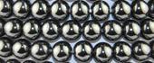 Bracelet boule 8mm hematite