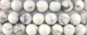 Bracelet boule 8mm howlite