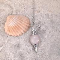 Pendule quartzrose shere