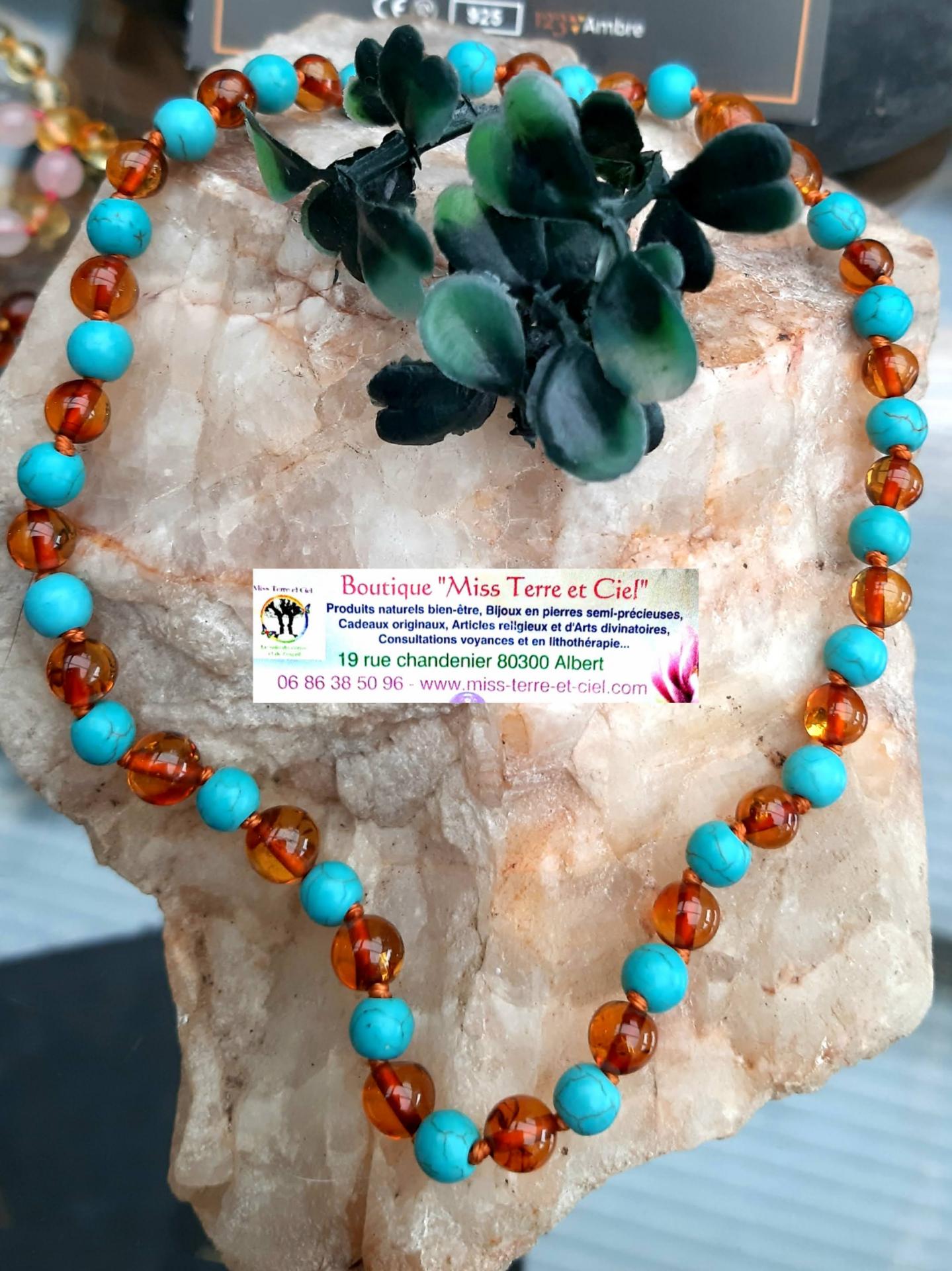 collier d'ambre bébé