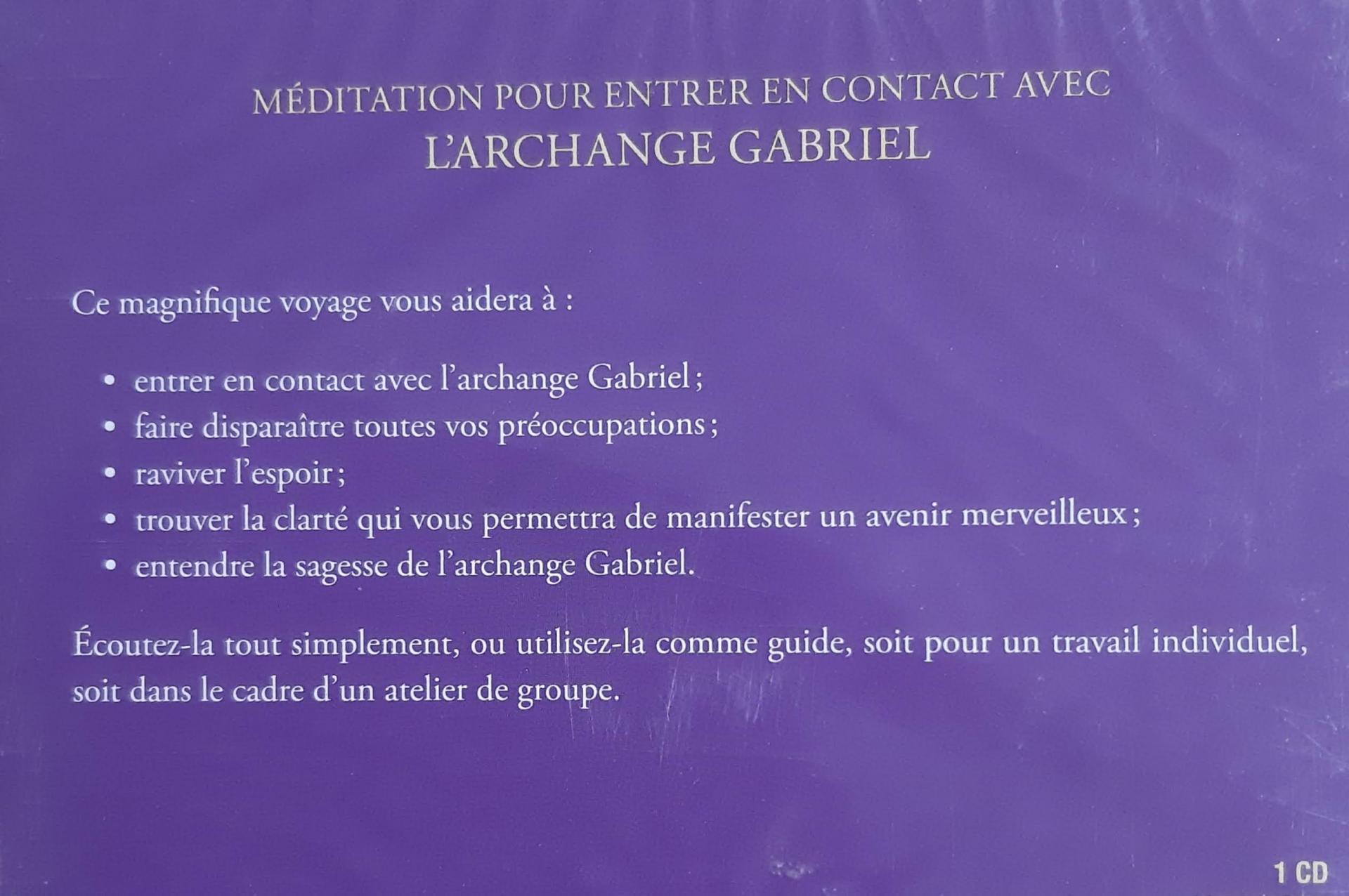 MEDITATION DE L'ARCHANGE GABRIEL DE DIANA COOPER