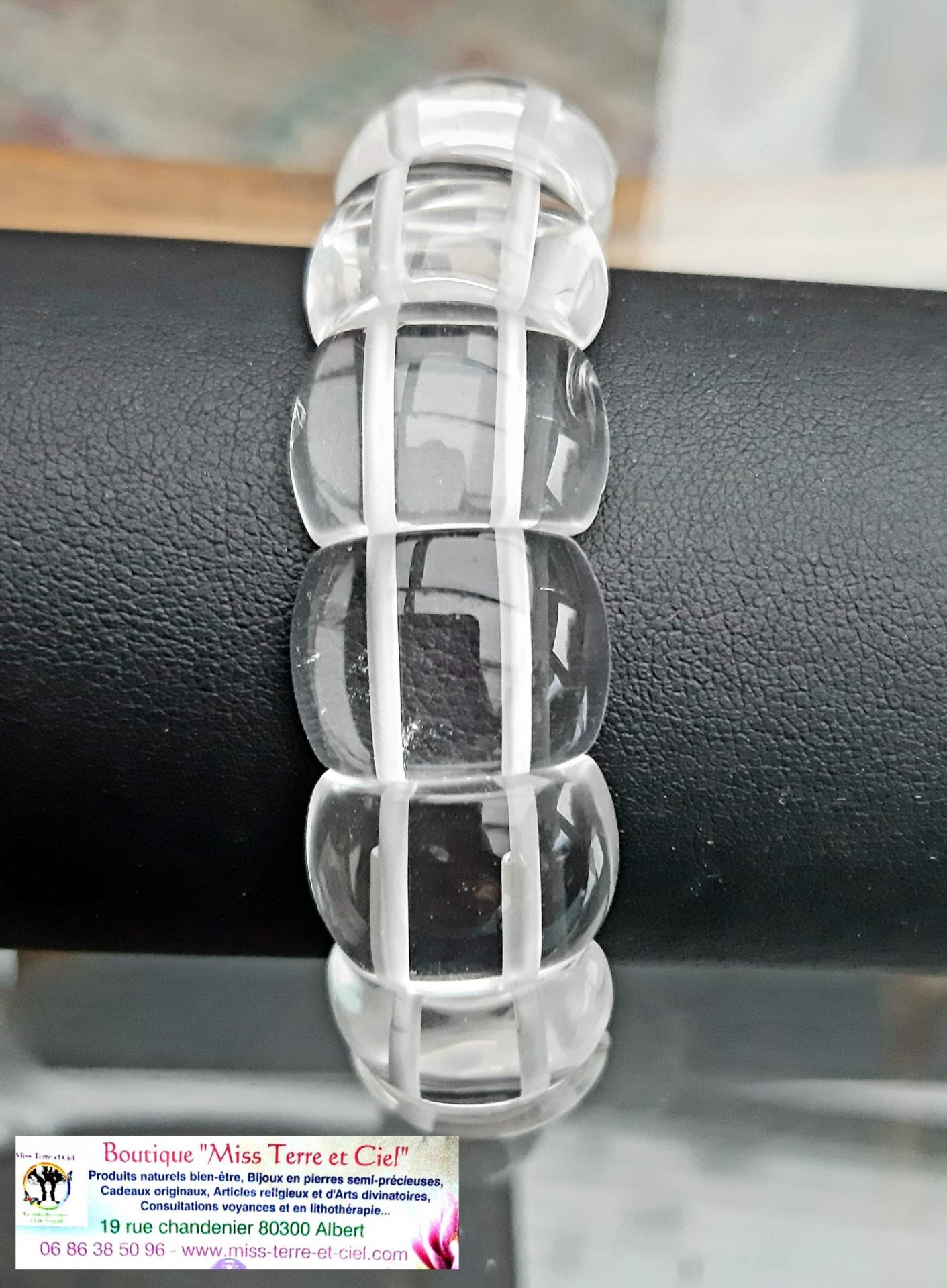 Bracelet en cristal de roche