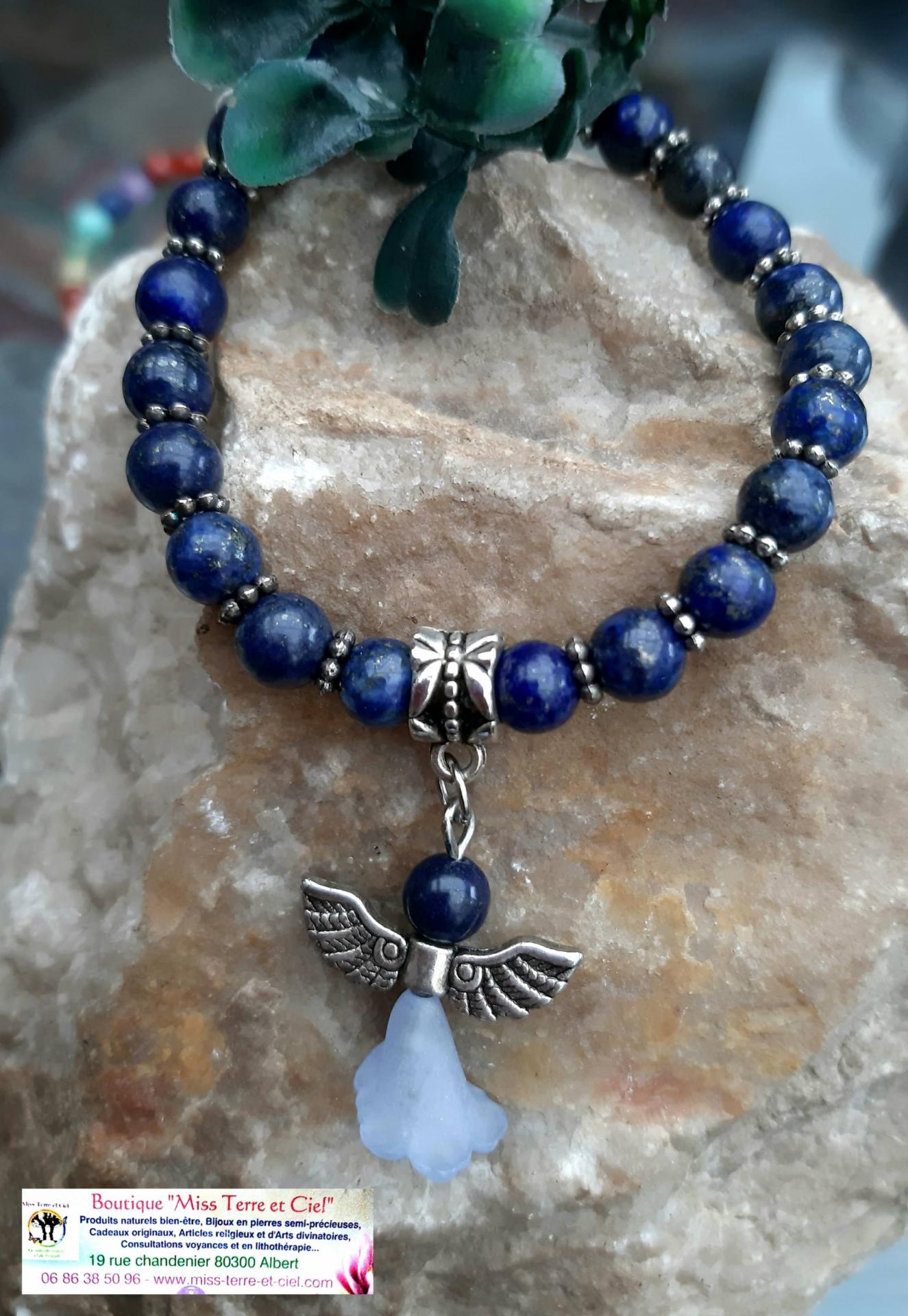 Bracelet enfant en lapis lazuli