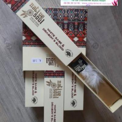 Encens Sauge Blanche et Sang de Dragon (15 gr)  