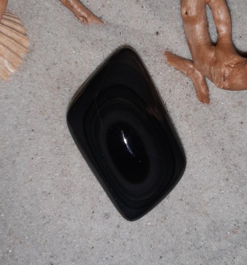 Galet obsidienne oeil celeste 6mn missterreetciel