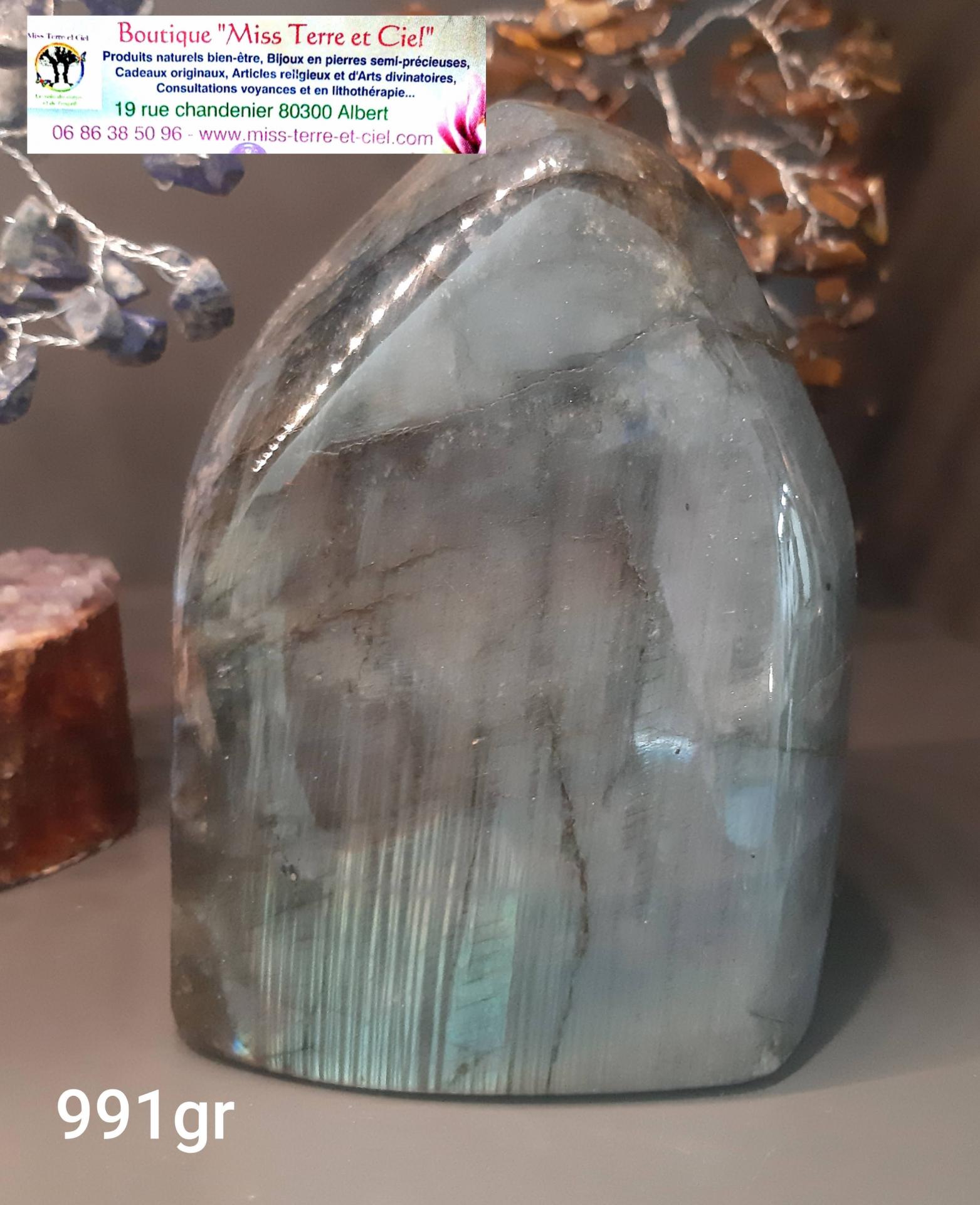 Labradorite brute 991gr