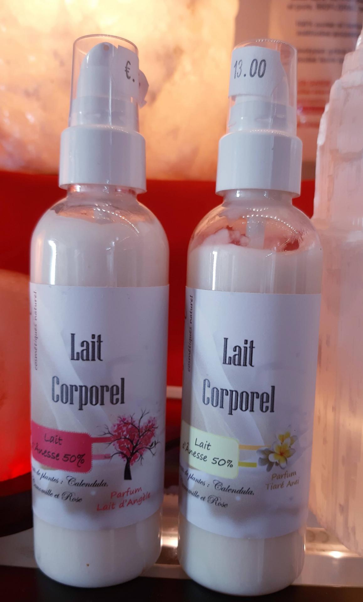 Lait corporel au lait d anesse