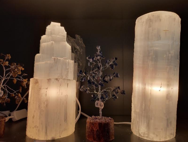 Lampe de selenite