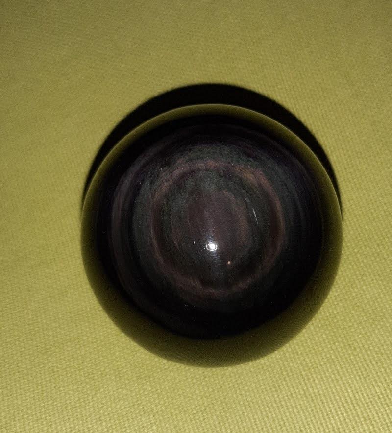 Obsidienne oeil celeste sphere missterreetciel