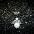 Pendentif ange pierre de lune