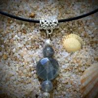 Pendentif en labradorite