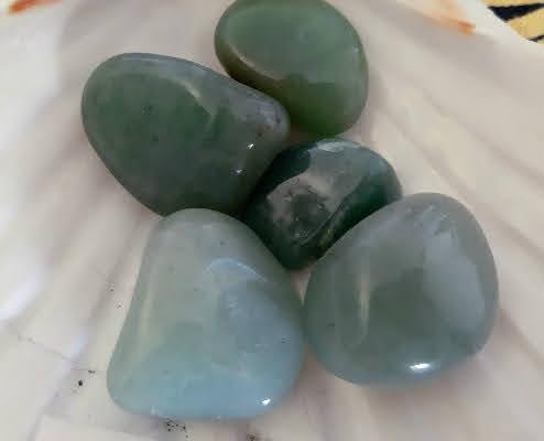 Pierres roulees aventurine
