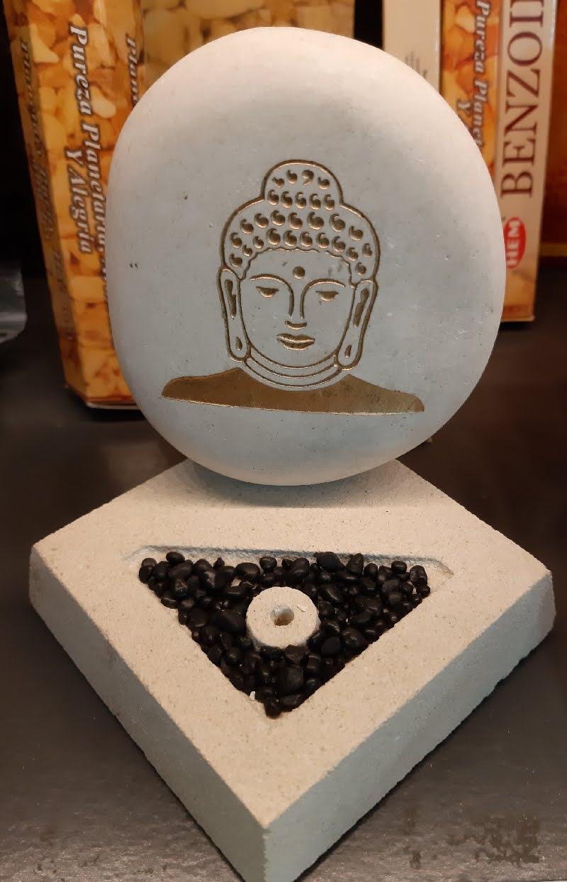 Porte encens bouddha