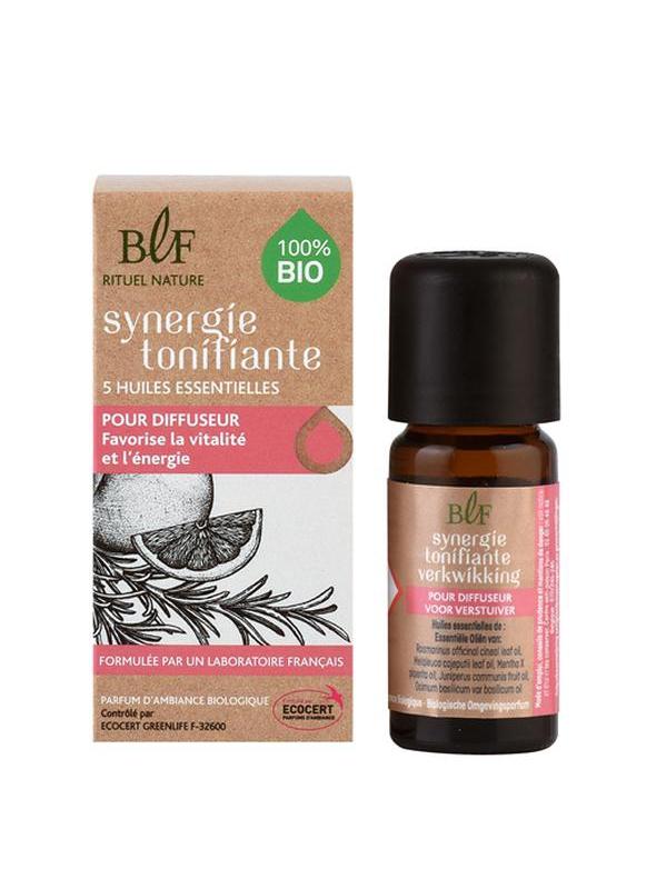 Synergie huile essentielle tonifiante