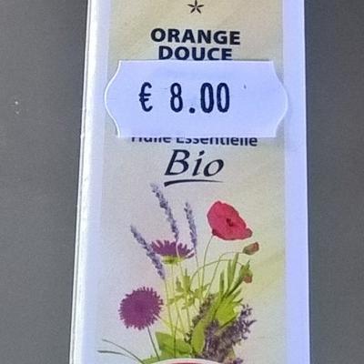 HUILES ESSENTIELLES BIO-ORANGE DOUCE 10ml  